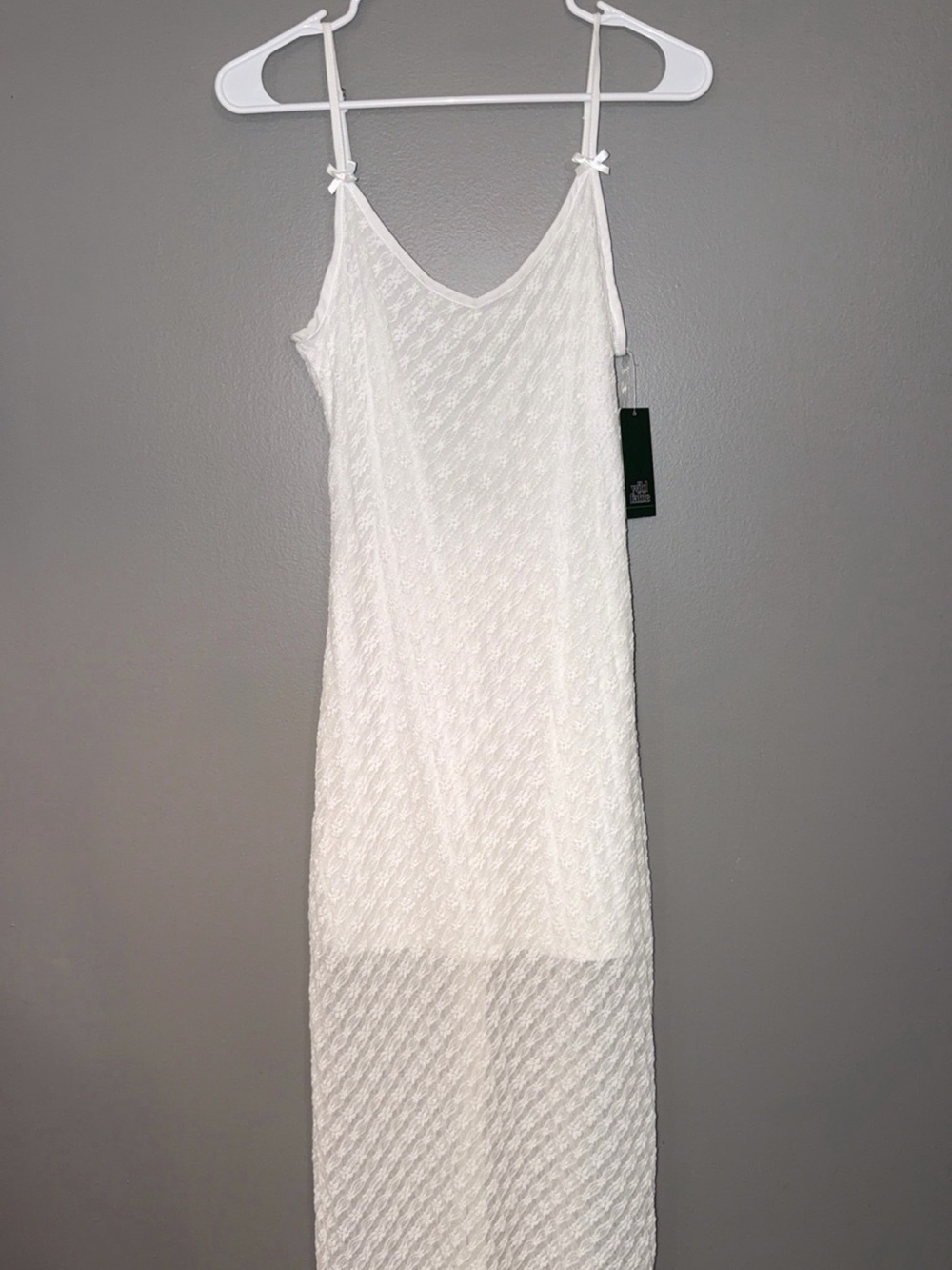 Brand New Wild Fable White Lace Maxi Dress